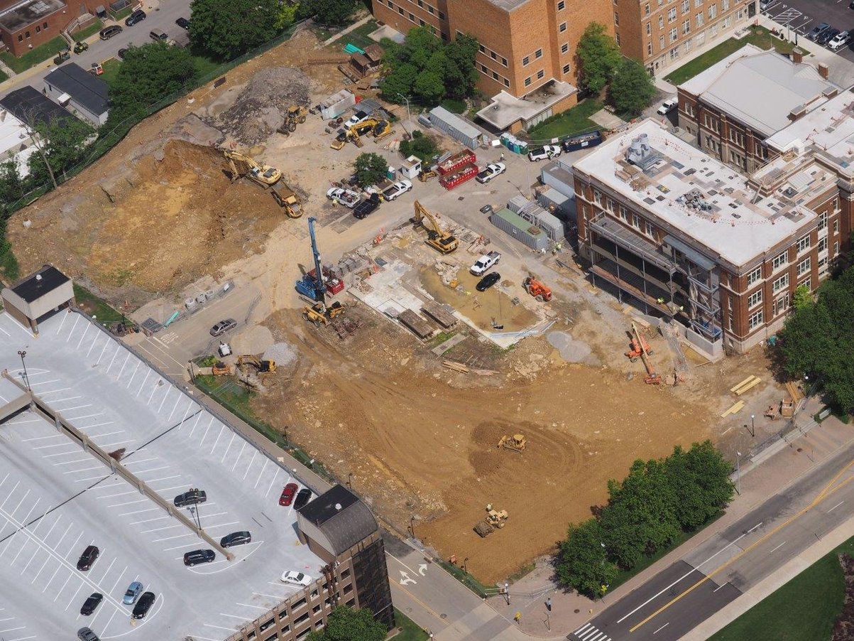 Two New Medical Buildings Under Construction at University of Cincinnati